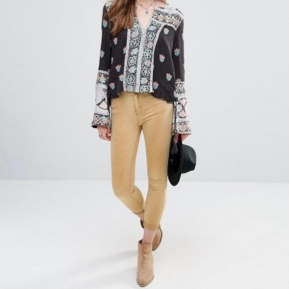 Free People Roller Skinny Jeans